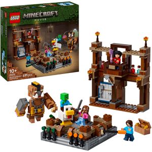 LEGO Minecraft 21272 Waldanwesen mit Boxring, ab 10 Jahre, 491 Teile