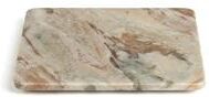 BIDKhome "Toronto Marble Med. Square Platter 10"" x 10"""