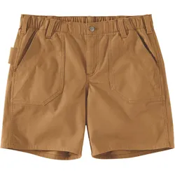 Carhartt Rugged Flex Relaxed Fit Canvas Work Damen Shorts 18