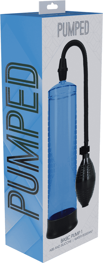 Pumped Pompe Basique 1 - Résistante à l'eau - Bleu