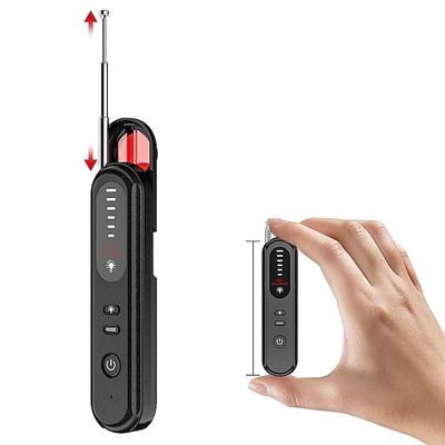 Detektor für versteckte Kameras, GPS-Tracker-Detektor, Auffinden von kabellosen Abhörgeräten in Autos, Badezimmern, Büros, Hotels