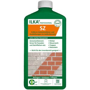 ILKA Steinreiniger SZ Zementschleierentferner, Konzentrat, für außen, für 4 m², 1 Liter