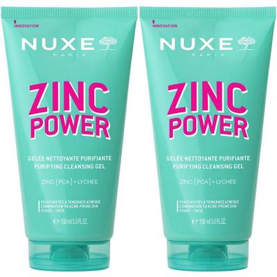 Nuxe Zinc Power Reinigungsgel 2x 2x150 ml Gel