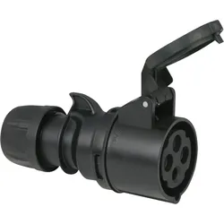 PCE CEE 16 A/400 V 4-pin Plug female Schwarz - IP44