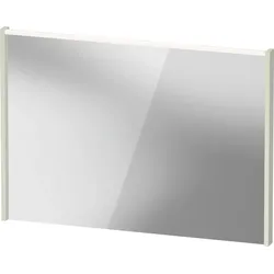 Duravit D-Code Spiegel, LED-Lichtfeld oben, 1000x700mm, externer Lichtschalter notwendig, 7 W, DC70780HHHH0000, Farbe: Blassgrün matt