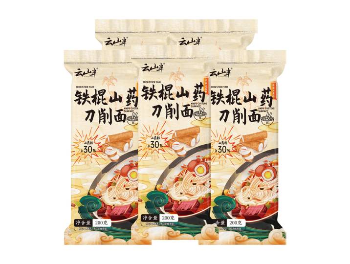 YUNSHANBAN Huaishan-noedels 200 g x 5