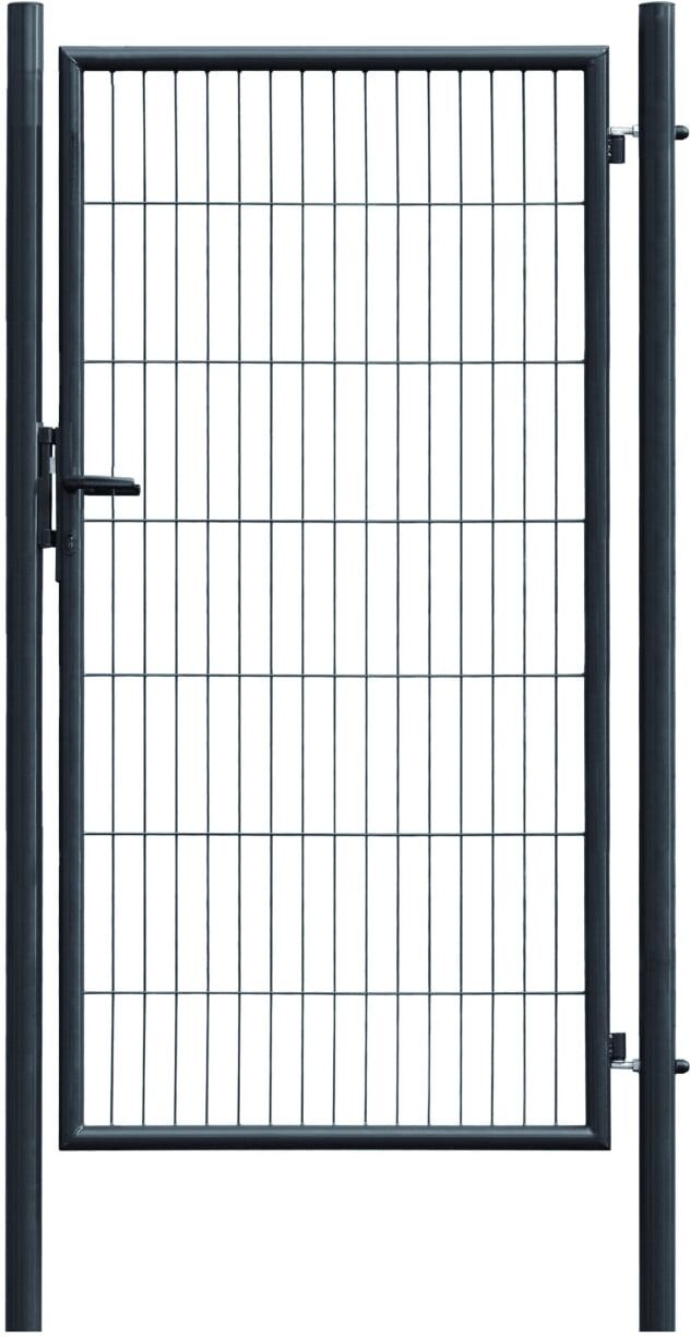 Floraworld Gartentor Classic inkl. 2 Pfosten 100 x 175 cm anthrazit