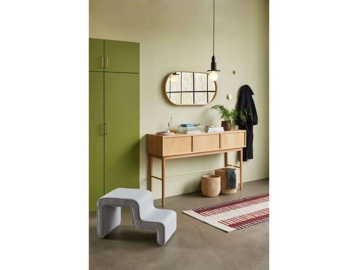 Sculpture Pendelleuchte Black - Hübsch - Wohnzimmer - Metall