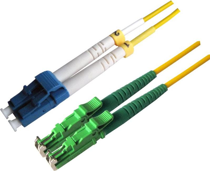MicroConnect FIB472003 OS2 Glasvezelkabel met LC en E2000 connectoren, 3 meter