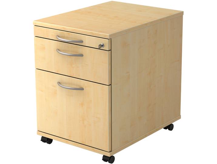 Rollcontainer Office Ahorn Holzwerkstoff B 42.8 H 59 cm - Rollcontainer
