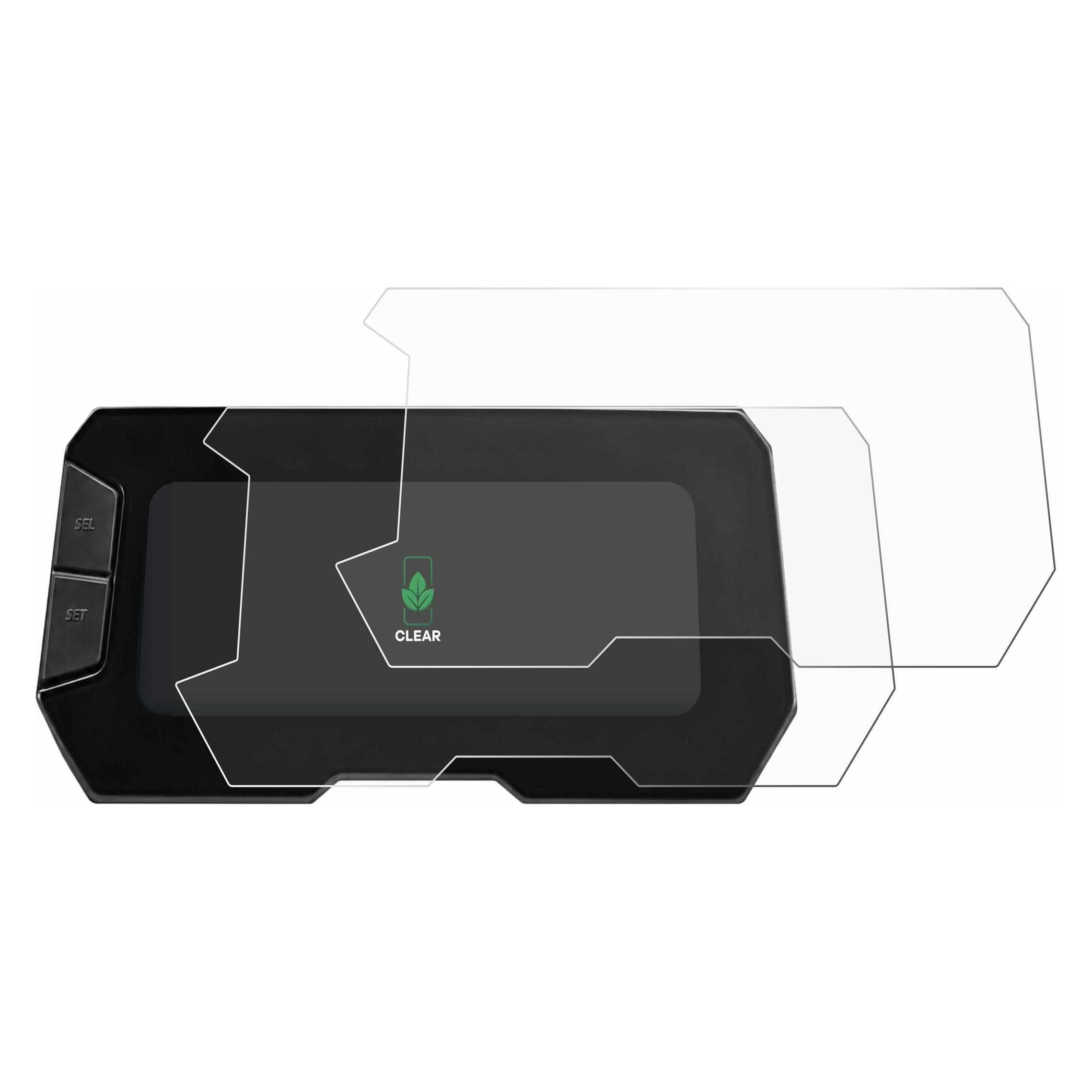 ScreenLeaf Schutzfolie für Honda CB125R 2022 Displayschutz Display Schutz Folie Klar Transparent (6162626)