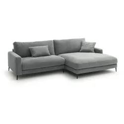 Sormani Ecksofa Florenz Stoff Grey Famous
