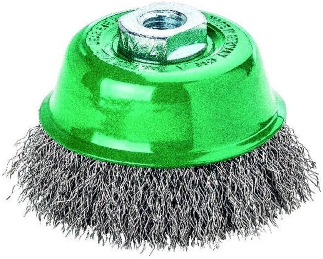 Lessmann Brosse boisseau fil INOX 0,30 mm,⌀ brosse: 60 mm (421367)