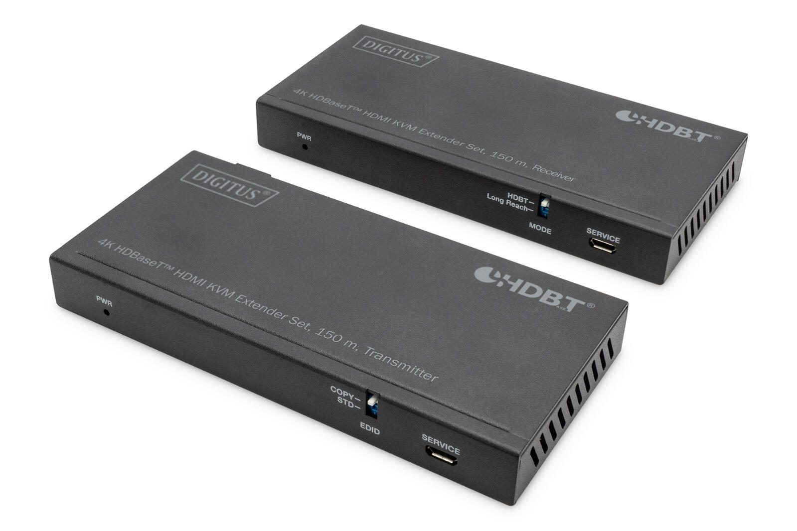 Digitus 4K HDBaseT™ HDMI KVM Extender Set, 150 m DS-55526