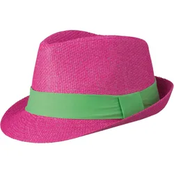 Myrtle Beach Unisex Street Style Hut MB6564 fuchsia/lime green L/XL (58 cm)