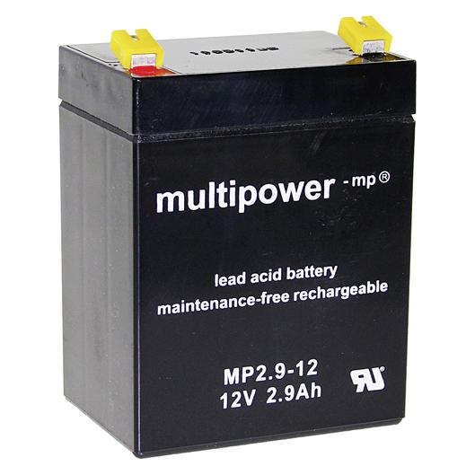 Multipower Bleiakku 12 V 2.9 Ah MP2,9-12 (2900 mAh, 12 V) (A97275)