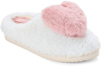 Women's Rosie Furry Icon Clog by Dearfoams in Muslin (Size L M)