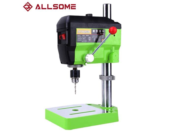 ALLSOME BG-5168E 680W perceuse à colonne mini perceuse électrique