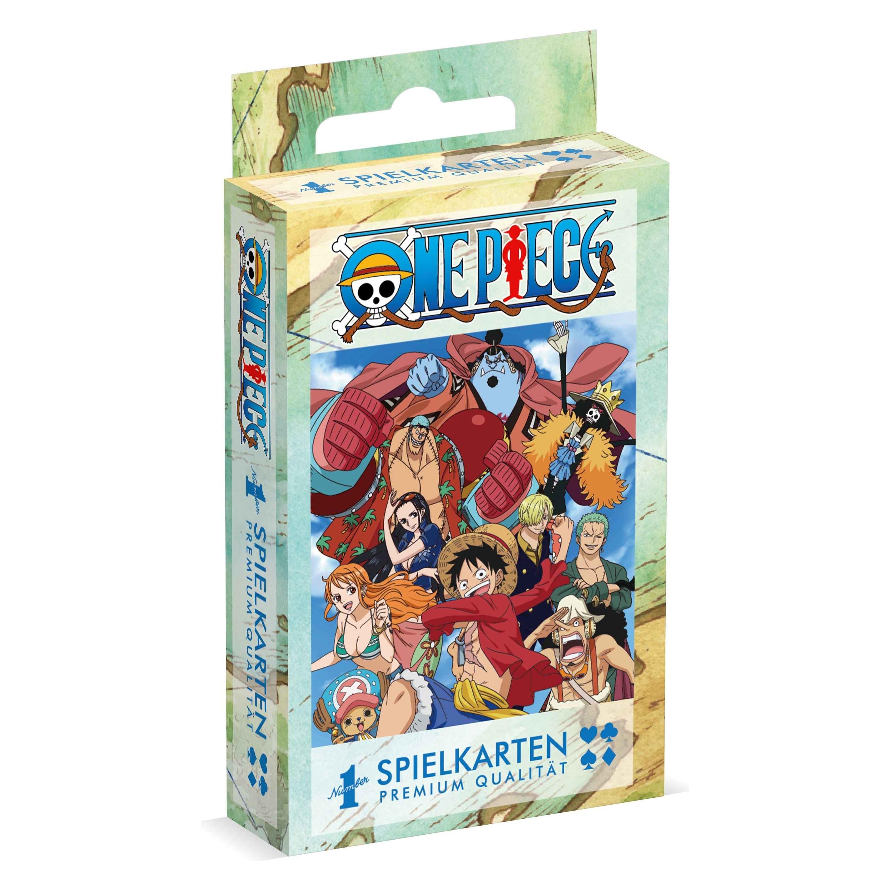 Winning Moves One Piece No1 cartes à jouer *ALLEMAND* (Deutsch) (WIMO06202-GER-12)