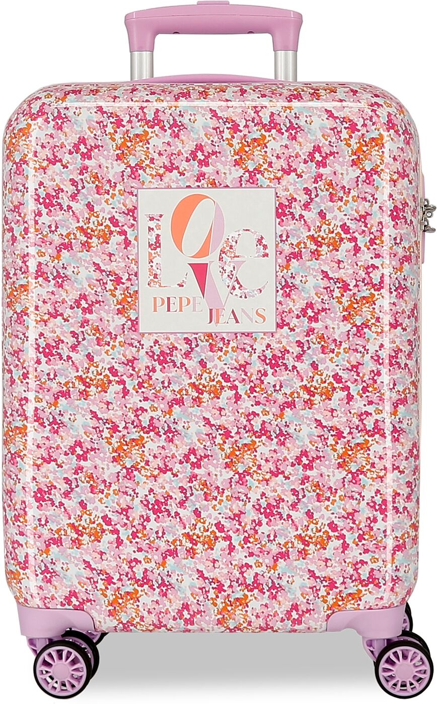 Pepe Jeans Maleta de cabina Sandra con capacidad de 34L. Rosa