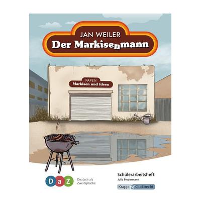 Der Markisenmann – Schülerarbeitsheft für Deutsch als Zweitsprache, Geheftet von Julia Biedermann, Krapp & Gutknecht Verlag, 978-3-96323-140-7
