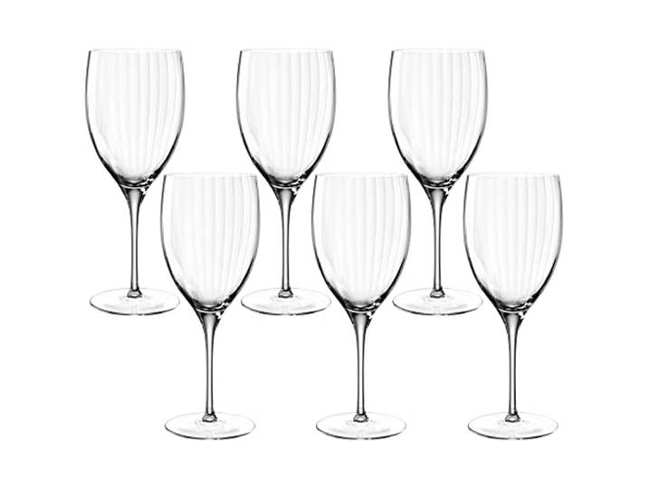 Lot de 6 verres à vin rouge LEONARDO Poesia 069165-CN - 600 ml - Transparent