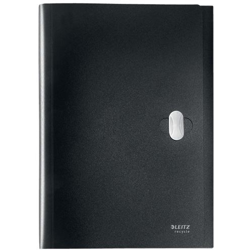 LEITZ Fächermappe recycle 4624 6 Fächer schwarz