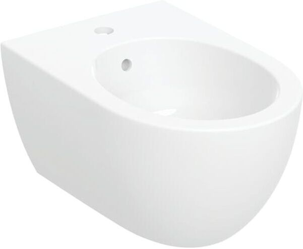 Geberit Acanto Wandbidet 502825008 35,5x27,5x53cm, geschlossen, weiß KeraTect