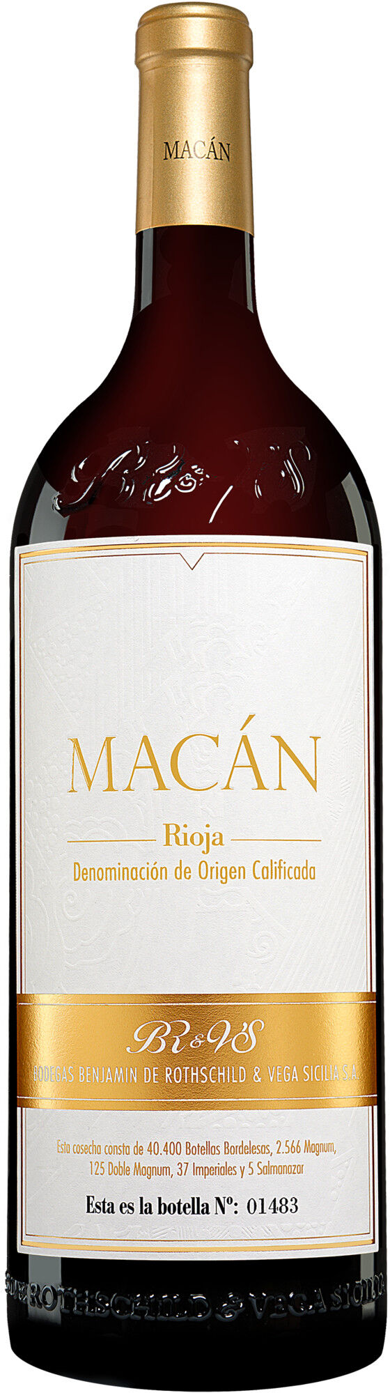 Vega+ Sicilia »Macán« - 1,5 L. Magnum 2020 14% Vol. Rotwein Trocken aus Spanien