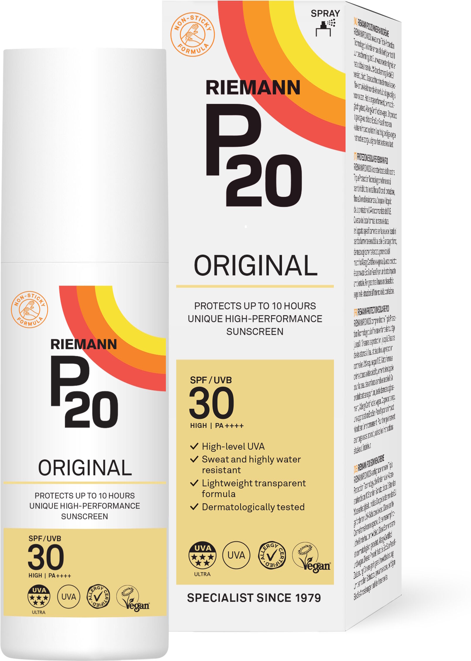 P20 Original Spray SPF 30 100 ml