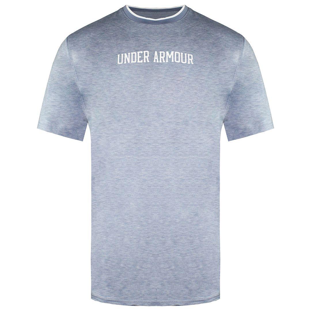 Under Armour Lose Fit Kurzarm Crew Blue Herren erholen T-Shirt 1361756 420