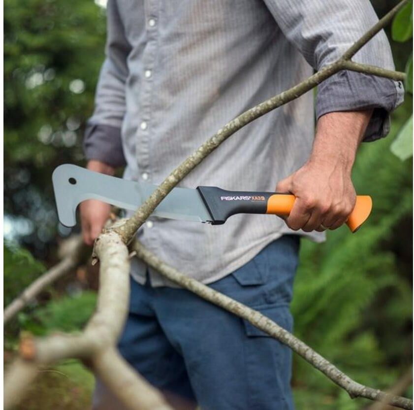 Machete FISKARS "XA3 55 x 14 x 2 cm", orange (bunt), L:22cm, Outdoormesser, Machete bunt Einheitsgröße