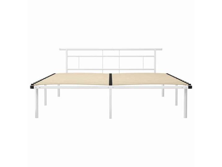 CONFORTHA®Structure de lit sans matelas blanc métal 200x200 cm - Lit & accessoires (18240)