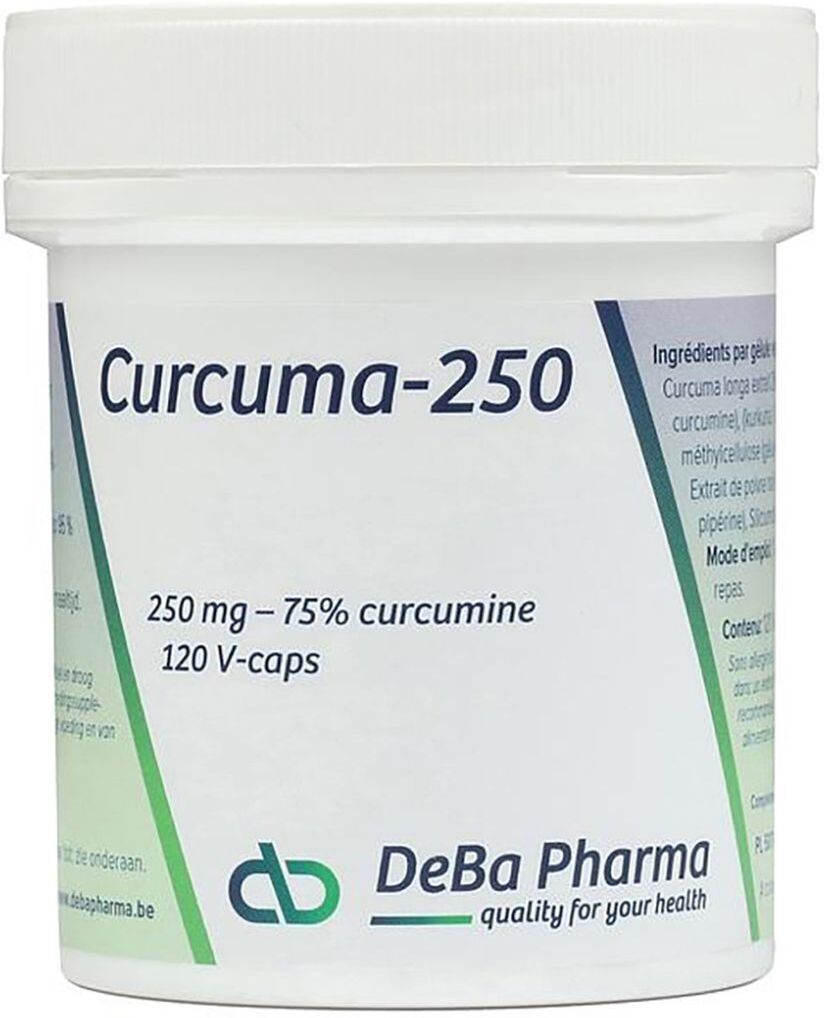 Deba Curcuma 250  120 Capsules