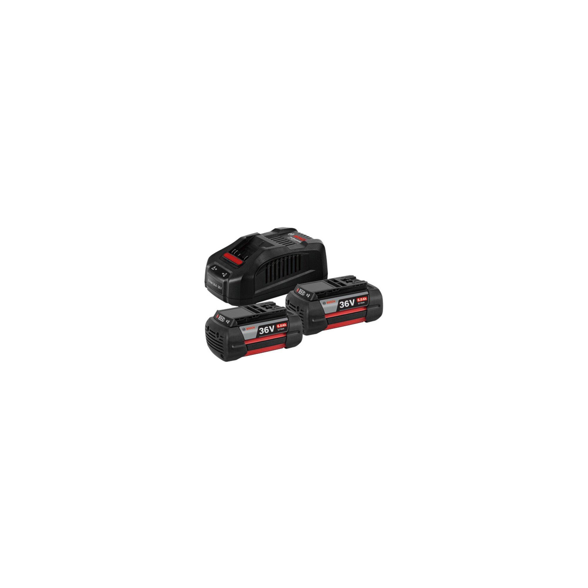 BOSCH Starter-Set 2x GBA 36V 6.0Ah + GAL 3680 CV (1600A00L1U)