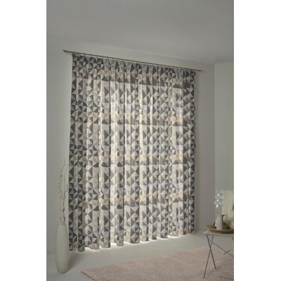 Vorhang ADAM "Bio Bel" Gr. 3, schwarz, B:145cm H:225cm, Jacquard, Baumwolle (Bio-Baumwolle), Gardinen, aus 100% Bio-Baumwolle