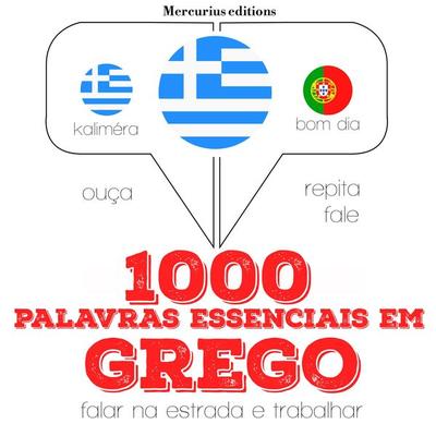 1000 palavras essenciais em grego - JM Gardner, Audio, 9782821121911