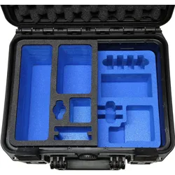 TomCase Koffer für Aufbewahrung und Transport, Action Cam Zubehör, Schwarz