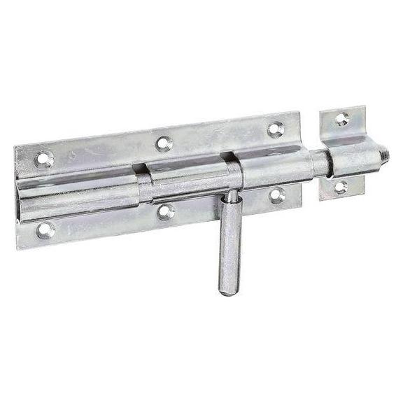 Magni Alberts 128166 Bolzenriegel mit rundem Griff und befestigter Schlaufe galvanisch verzinkt, dickschic (4004338128166)