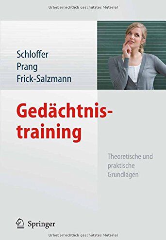Helga Schloffer - Gedächtnistraining: Theoretische und praktische Grundlagen - Preis vom 12.10.2026 11:37:12 h