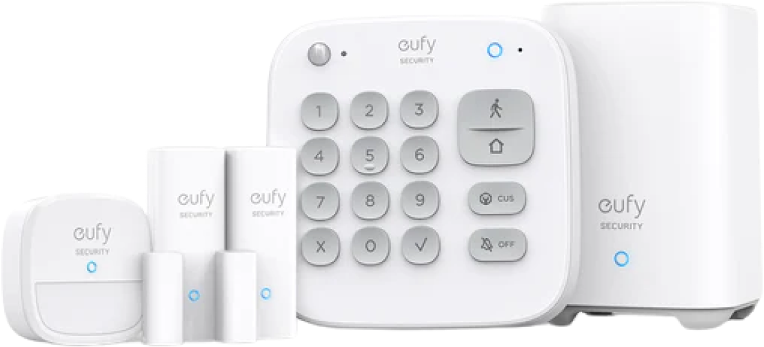 eufy 5-Piece Home Alarm Kit White
