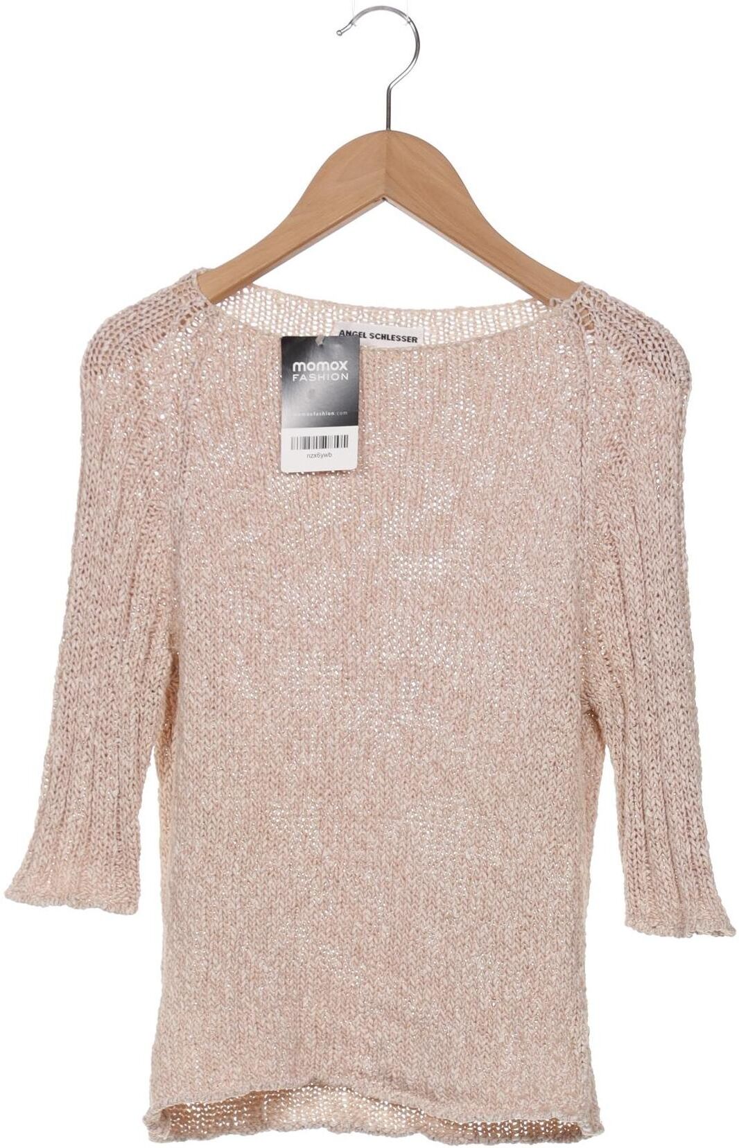 Angel Schlesser Damen Pullover, Beige, Gr. XS, Baumwolle / Synthetik - Second Hand