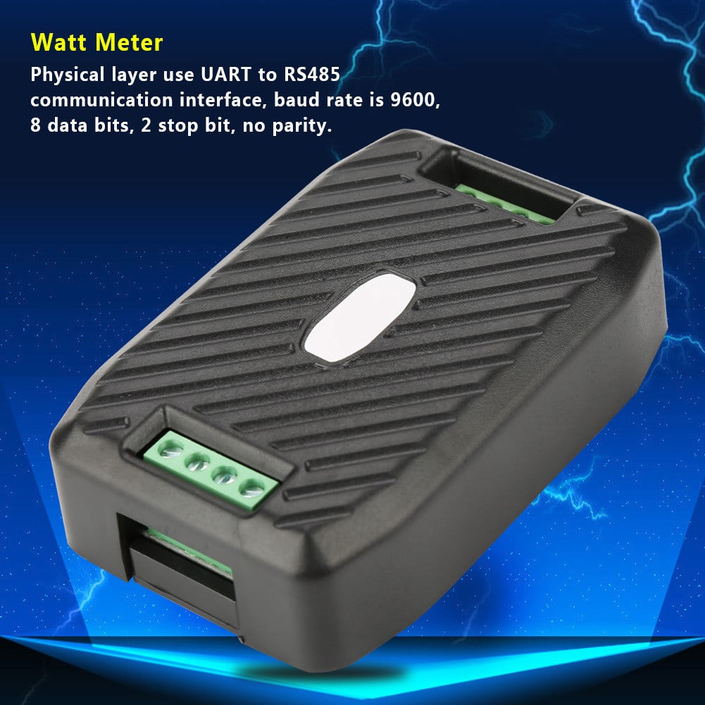 Cocosity Verbruiksmeter en Energieanalyseapparaat met DC-spanningsmeter en DC-ampèremeter