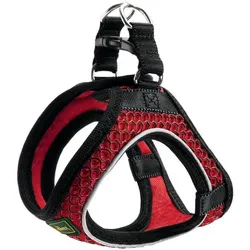Hunter Hunde-Geschirr Hilo Comfort in rot & Größe XXS-XS