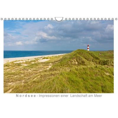 Nordsee - Impressionen einer Landschaft am Meer (Wandkalender immerwährend DIN A4 quer)