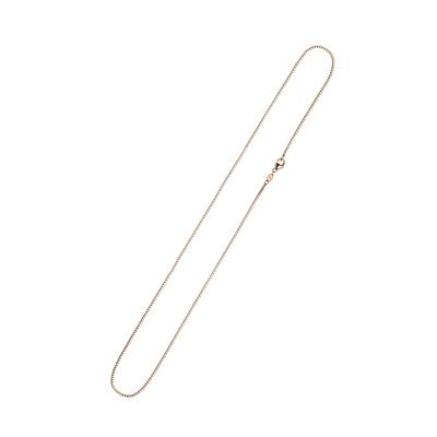 Goldkette JOBO "Venezianerkette 1,2 mm", gold (roségold 585), Halsketten, Damen, Roségold 585, L: 42, Goldkette, 14 Karat 585 Roségold 42 cm