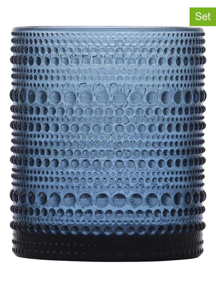 Fortessa 6er-Set: Wassergläser "Jupiter" in Blau - 300 ml - onesize
