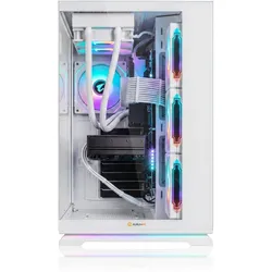 AURUMPC Glacial Gaming PC AMD Ryzen 7 9800X3D (1000 GB, 32 GB, GeForce RTX 5070), PC, Weiss