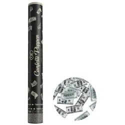 Konfetti-Shooter – Geld, 100‐Dollar‐Scheine, 40 cm