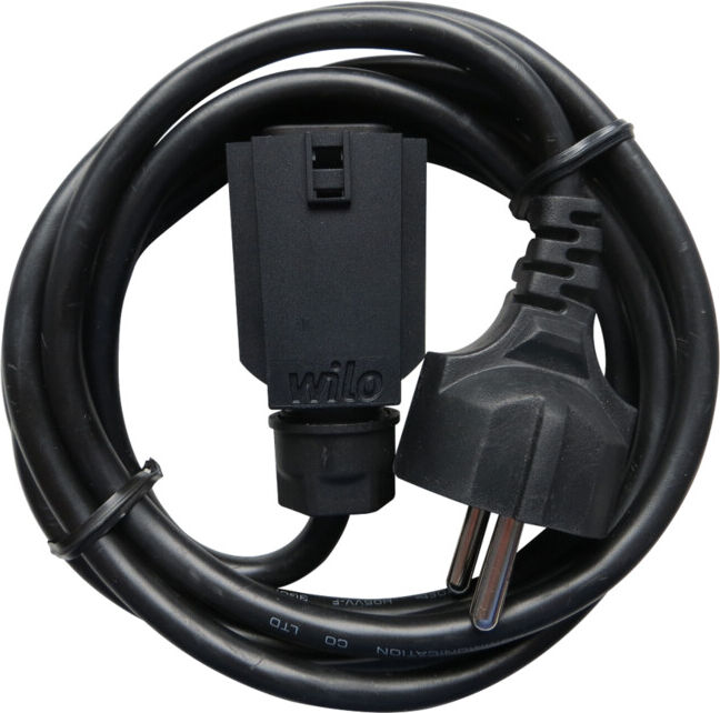 Wilo Connecteur Stratos Pico-Z avec câble 2 m, fiche avec terre (4200870)
